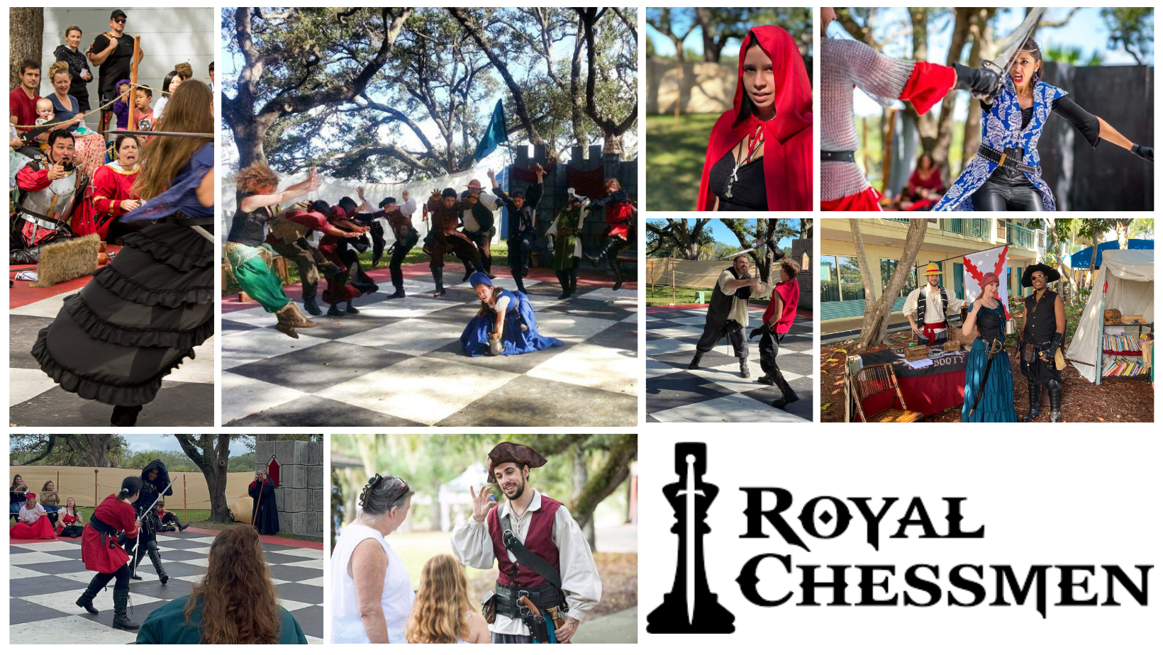 Royal Chessmen Troupe Collage
